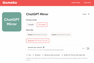 ChatGPT Mirror