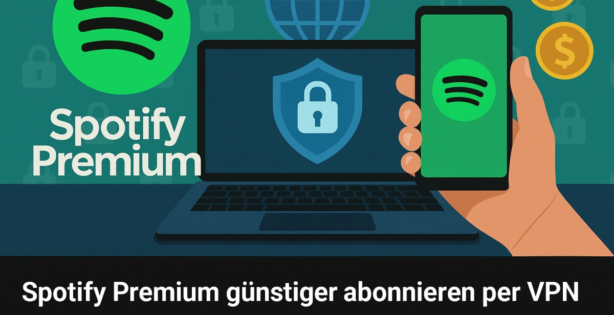 Spotify Premium günstiger per VPN