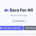 Sora Einladungscode
