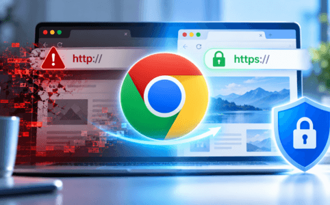 Chrome: Schluss mit unsicheren HTTP-Verbindungen