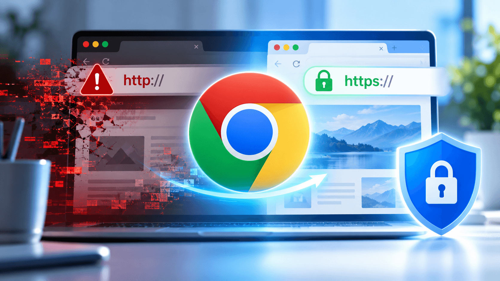 Chrome: Schluss mit unsicheren HTTP-Verbindungen